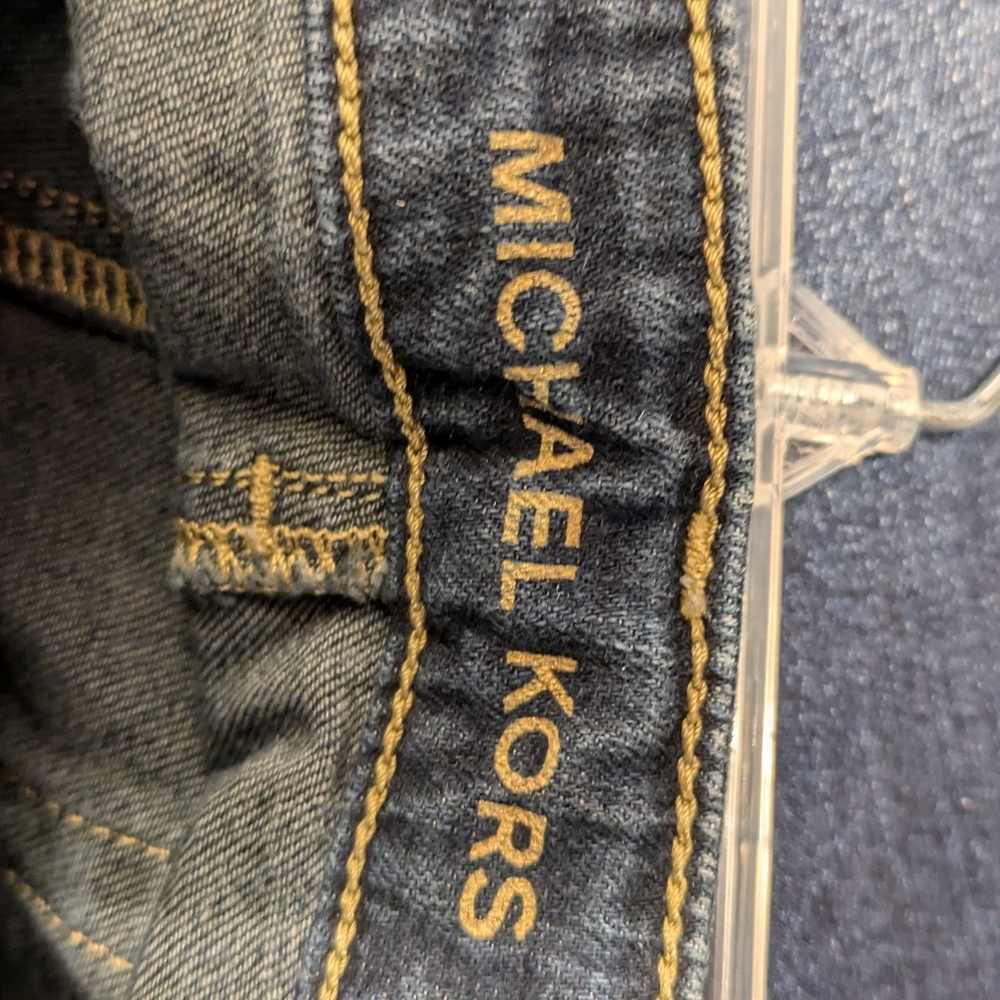 Michael Kors Blue Straight Denim Jeans Size 10R Boot Cut - Picture 8 of 9